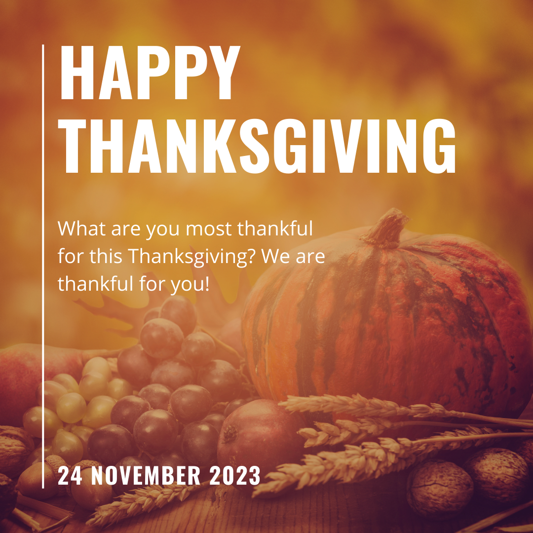 What are you most thankful for this year?